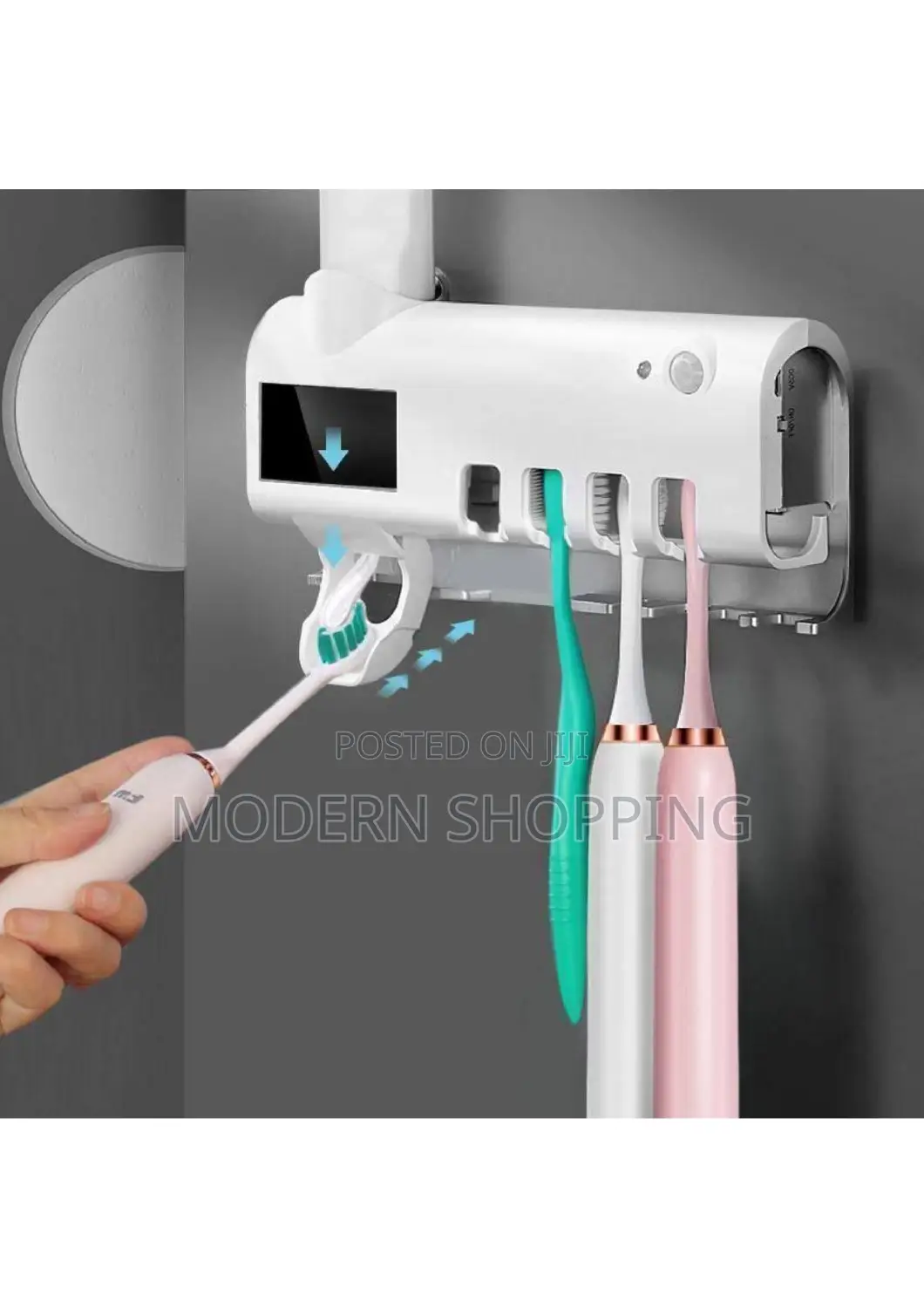 Toothbrush Uv Sterilizer and Dispenser