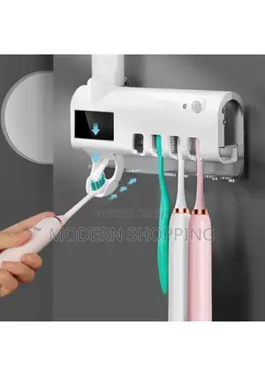 Toothbrush Uv Sterilizer and Dispenser