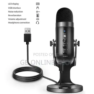 Professional Condenser MC-PW8 Desktop Recording Microphone