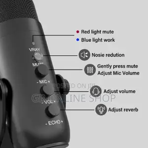 Professional Condenser MC-PW8 Desktop Recording Microphone