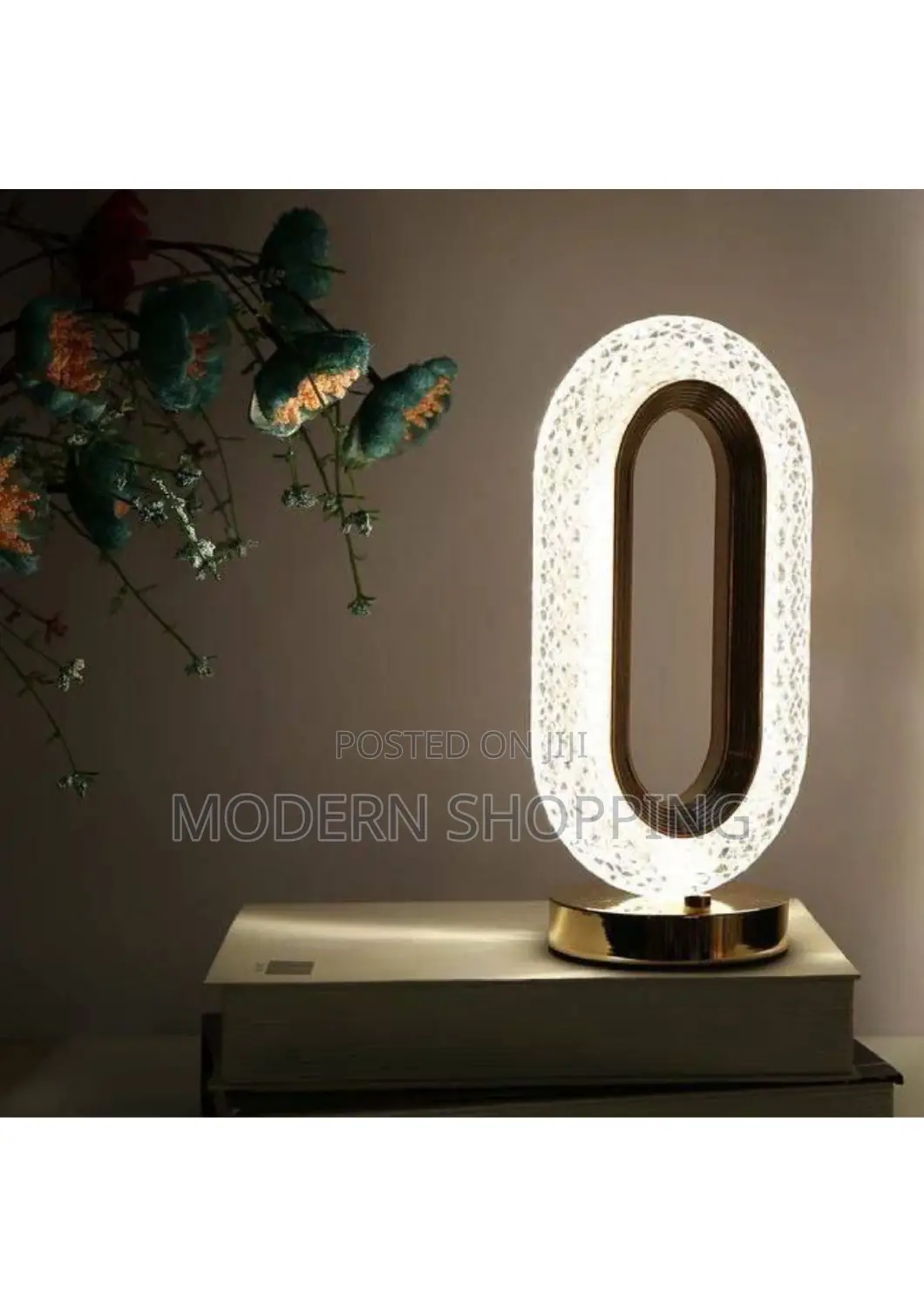 LED Crystal Table Lamp