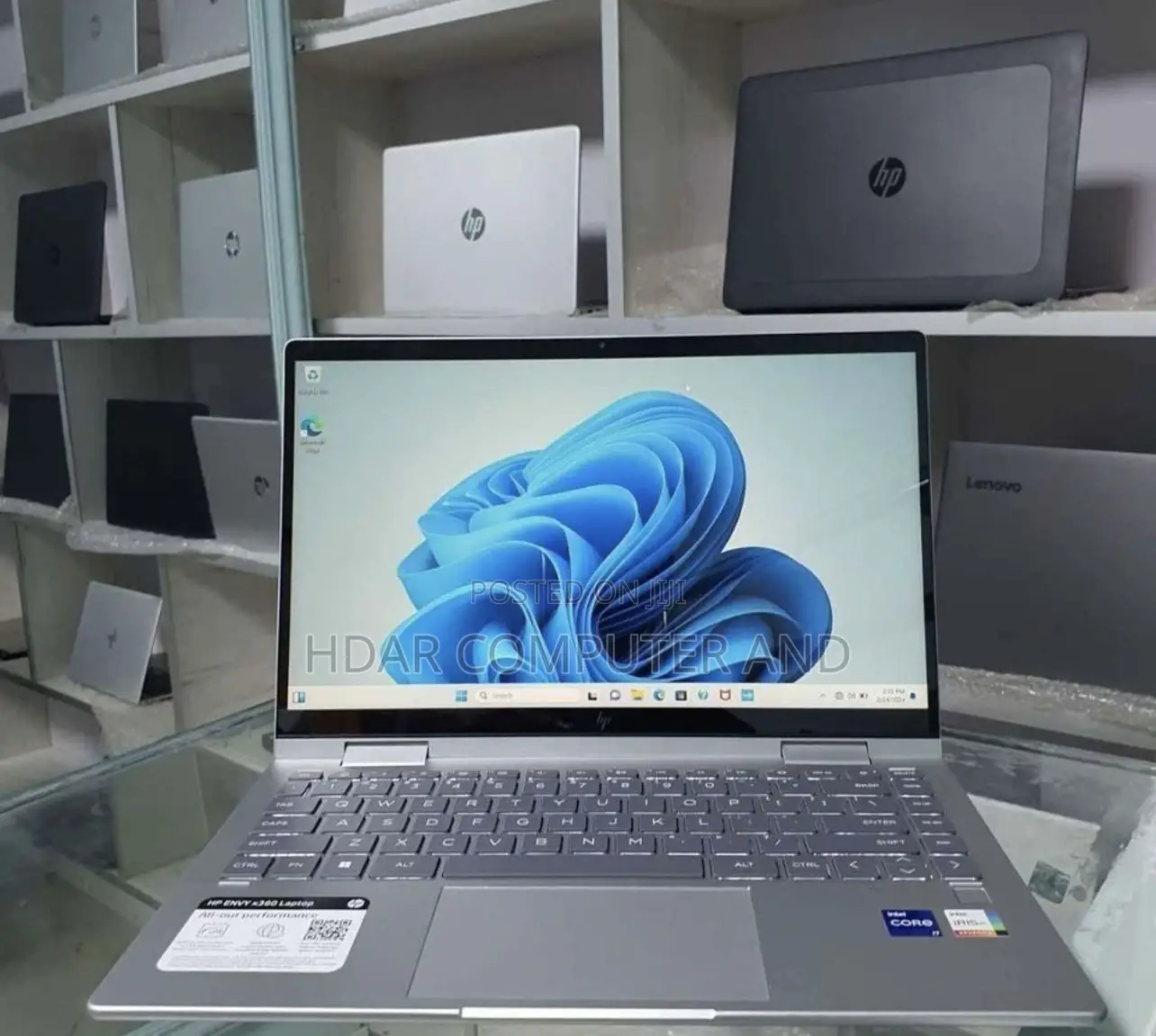 New Laptop HP Envy X360 16GB Intel Core I7 SSD 1T