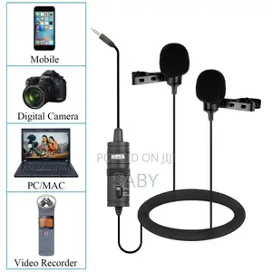 Photo - By-M1DM Dual Omni-Directional Lavalier Mic