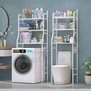 Photo - 3 Tier Washing Machine Toilet Rack