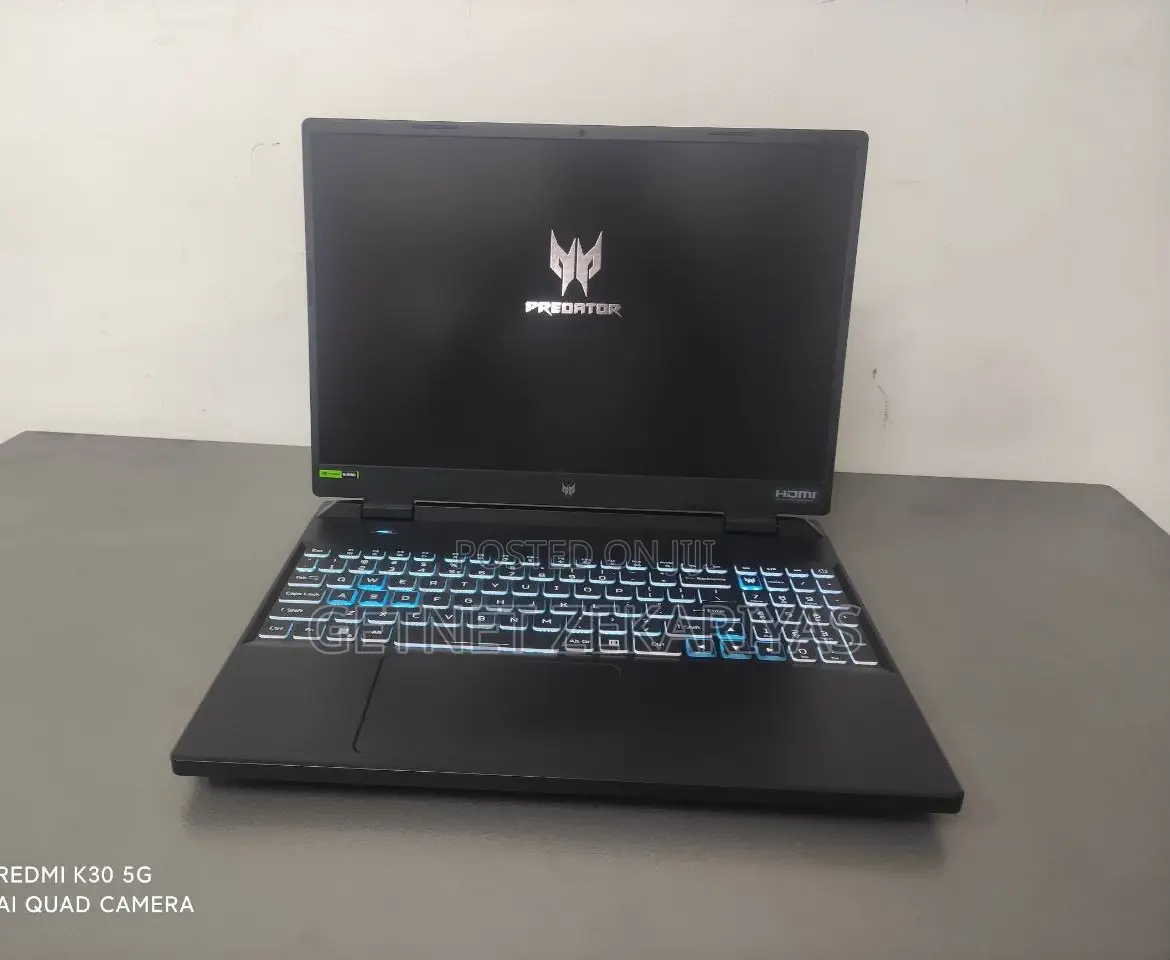 New Laptop Acer Predator Helios 16 16GB Intel Core I9 SSD 1T