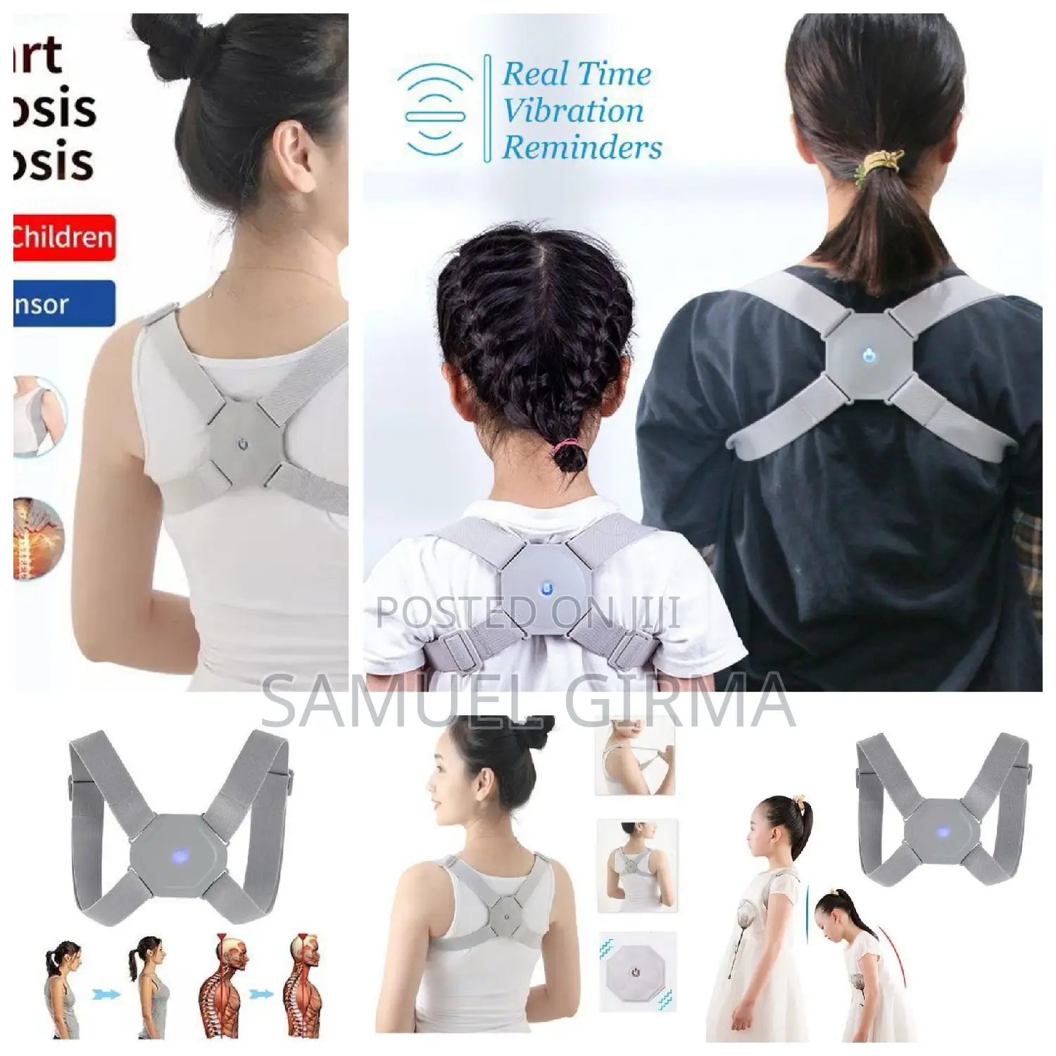 ~ Rechargeable Smart Posture Corrector