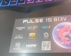 New Laptop MSI 16GB Intel Core I7 SSD 1T