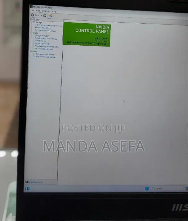 New Laptop MSI 16GB Intel Core I7 SSD 1T