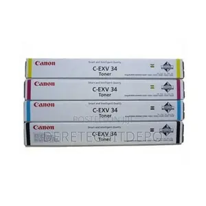 Canon C-Exv 34 Set Toner (Black, Yellow, Cyan, Magenta)