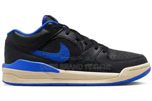 Photo - Nike Air Jordan Stadium 90 Black Varsity Royal Blue Shoes