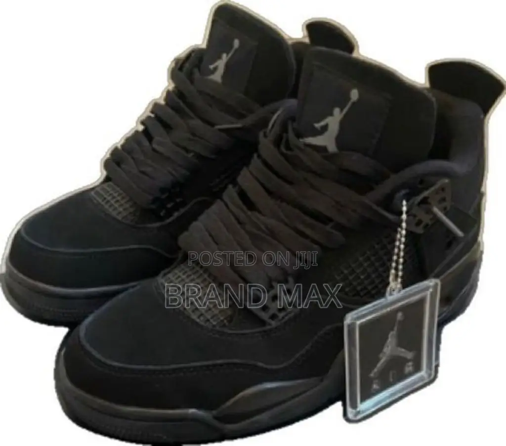 Air Jordan 4 Retro "Black Cat "Master Quality