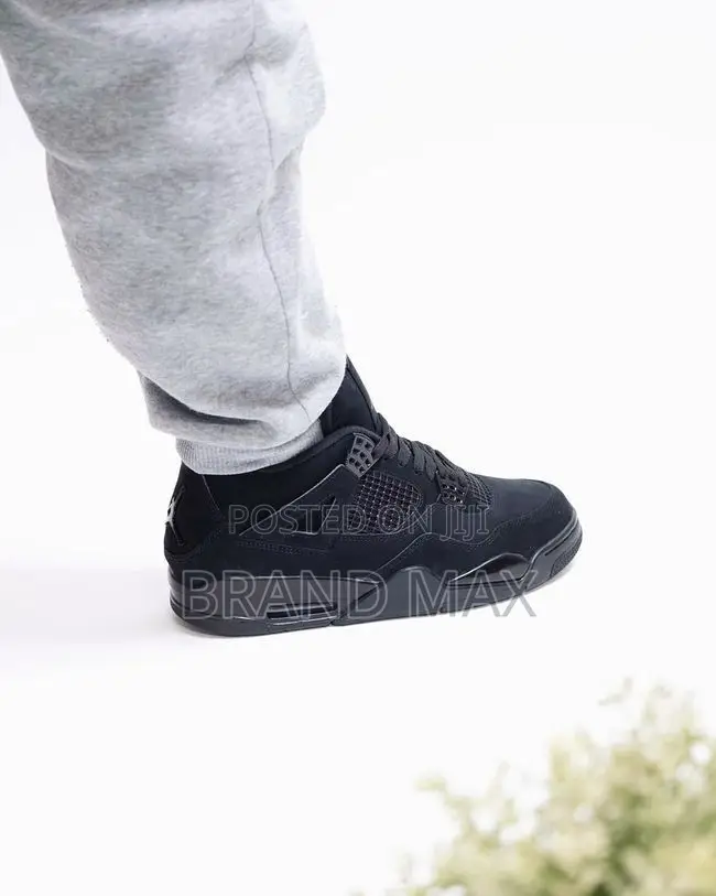 Air Jordan 4 Retro "Black Cat "Master Quality