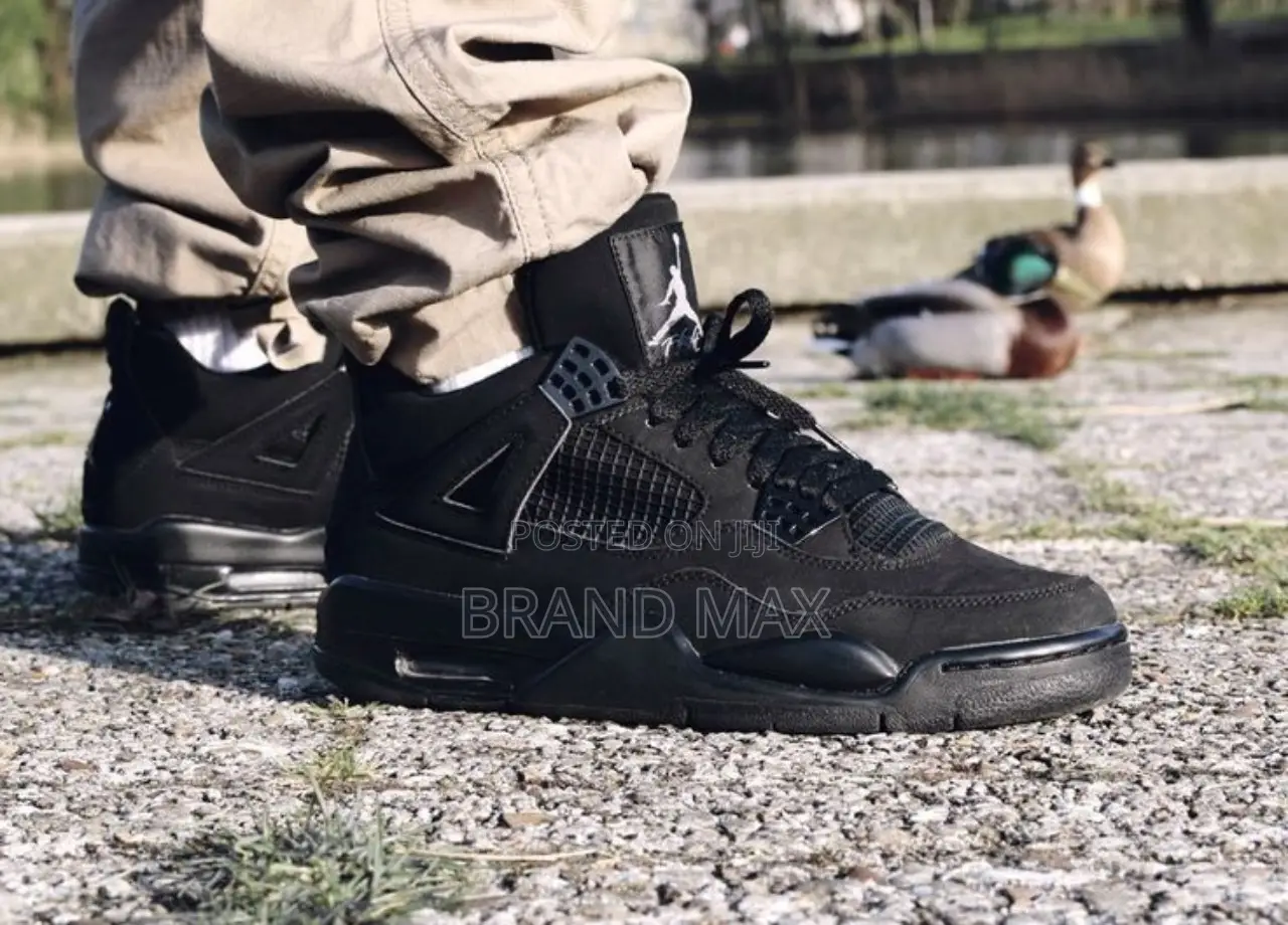 Air Jordan 4 Retro "Black Cat "Master Quality