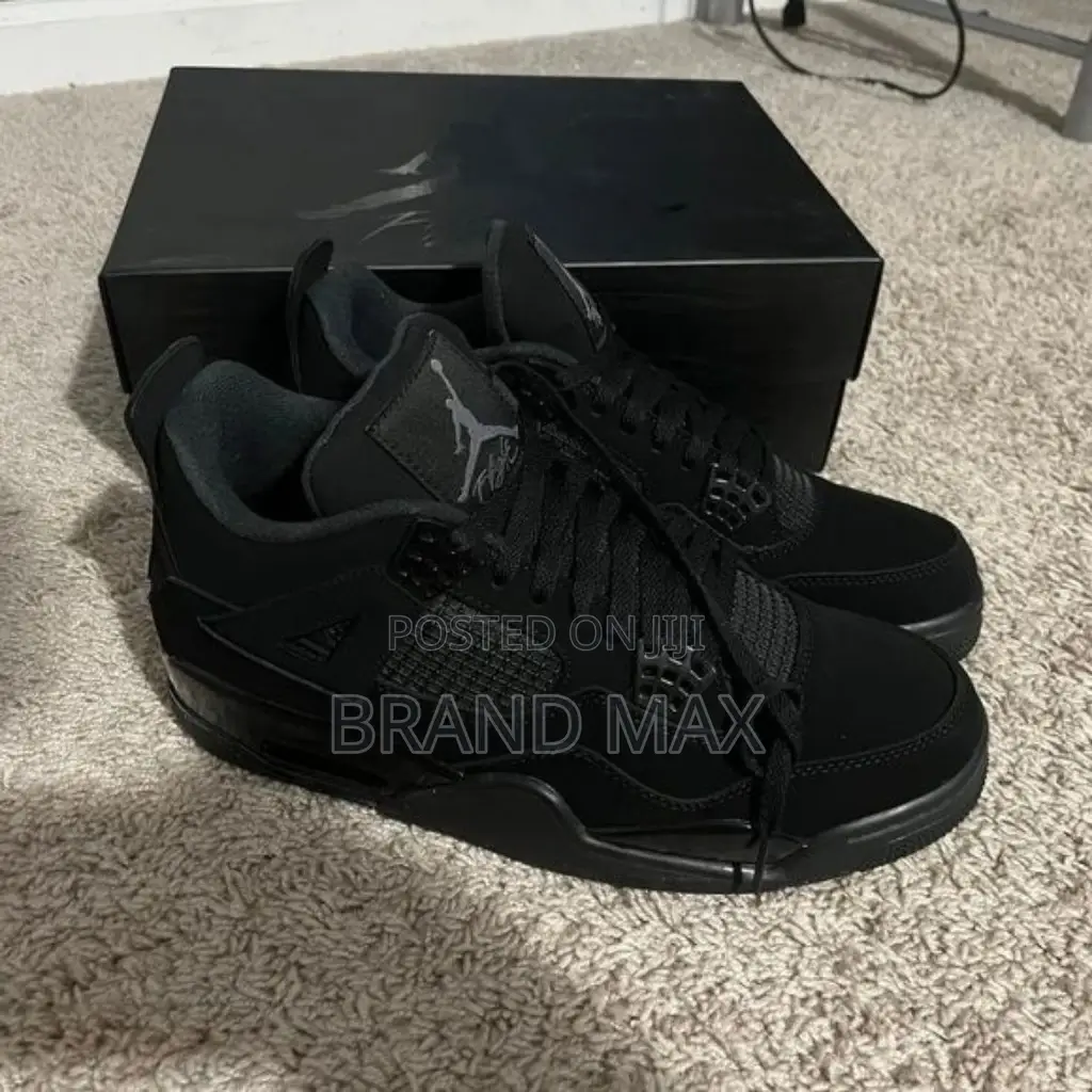 Air Jordan 4 Retro "Black Cat "Master Quality