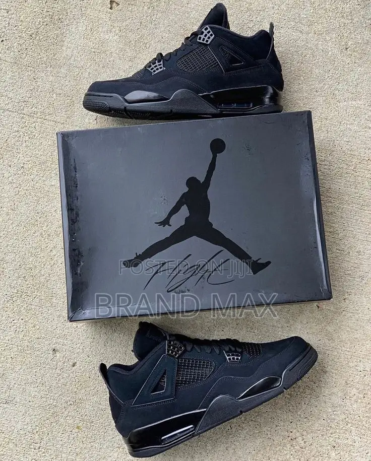 Air Jordan 4 Retro "Black Cat "Master Quality