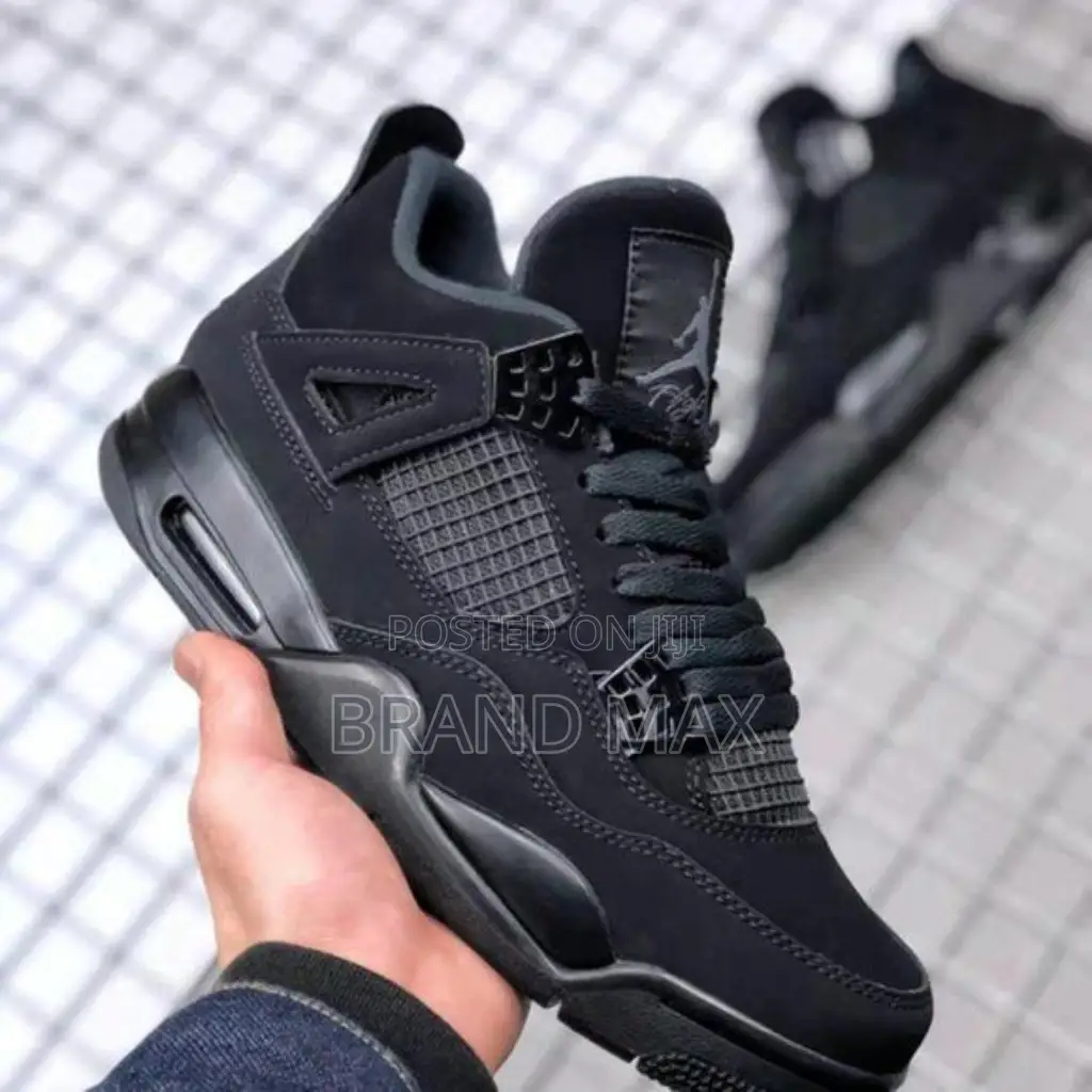 Air Jordan 4 Retro "Black Cat "Master Quality