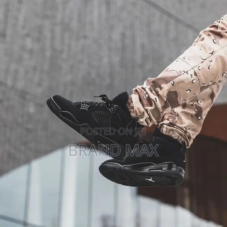 Air Jordan 4 Retro "Black Cat "Master Quality