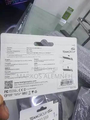 Brand New M.2 SSD Team Group 1tb Price 8900 Birr