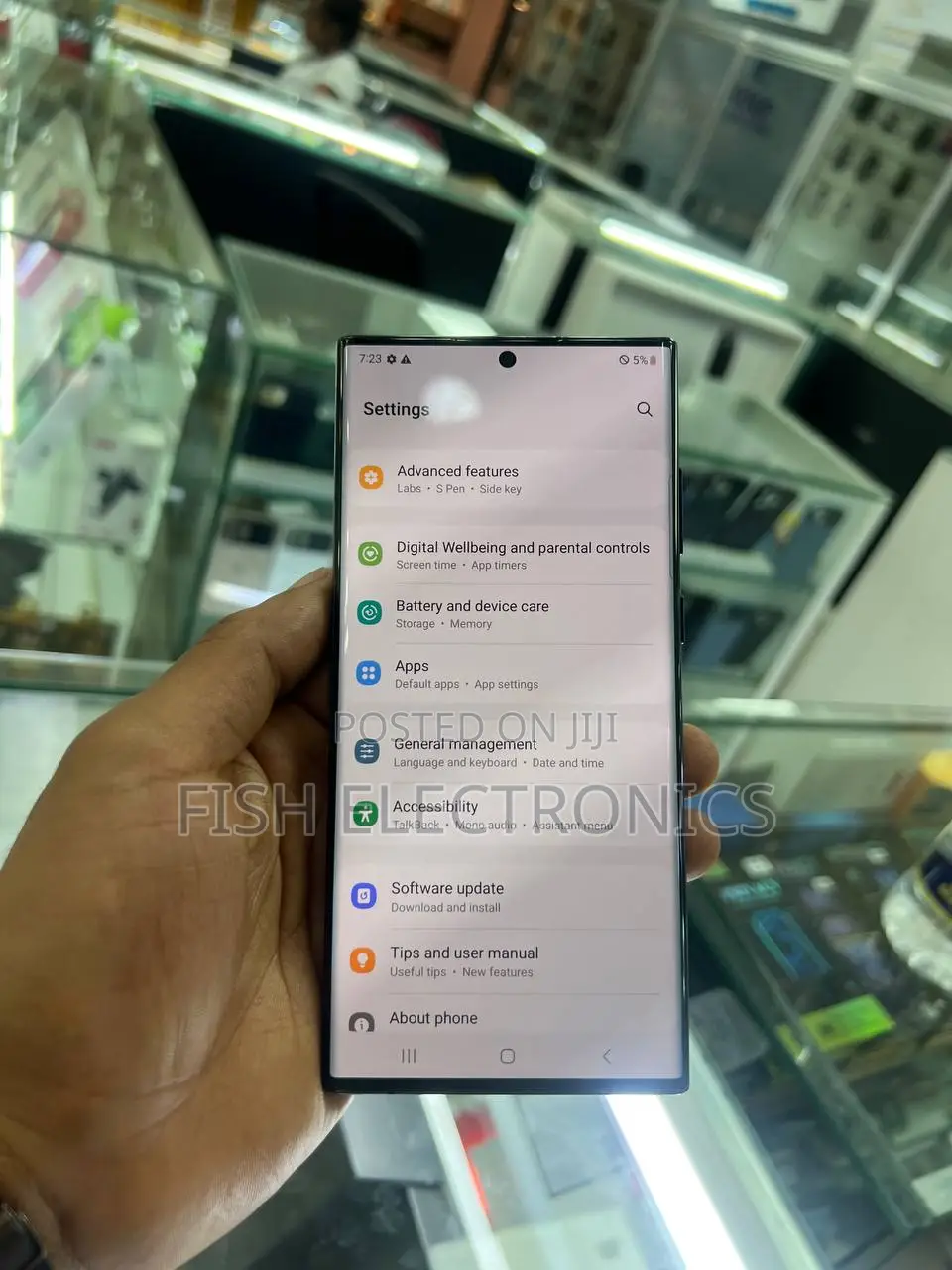 New Samsung Galaxy S22 Ultra 256 GB Black