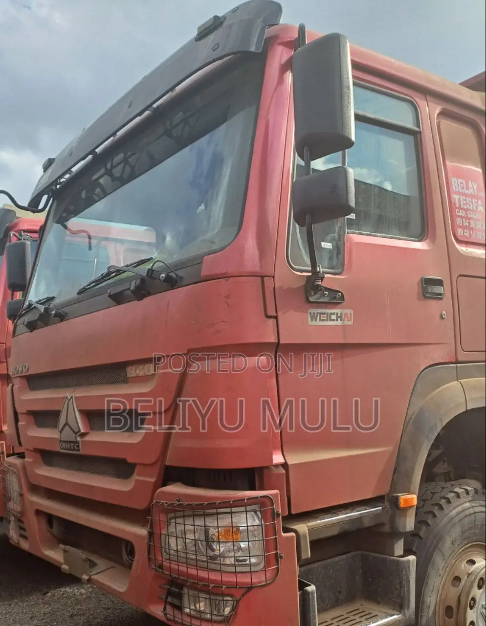 Sino Howo Dumptruck 2025 Red