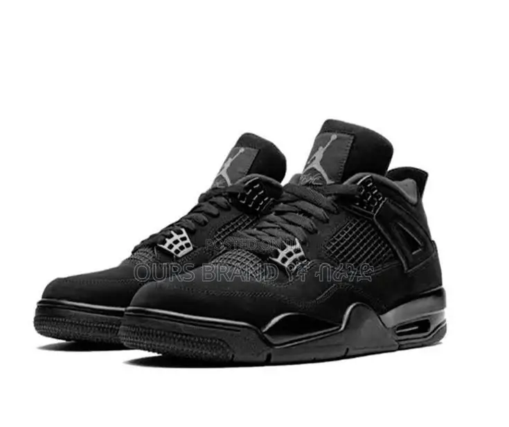 Air Jordan 4 Retro Black Cat High Master Quality Luxury Sho