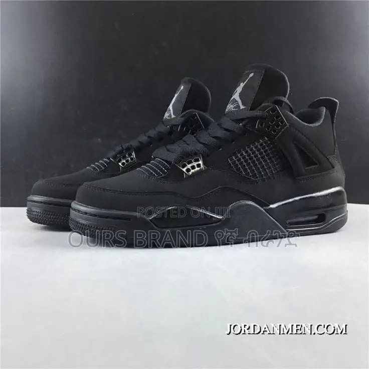 Air Jordan 4 Retro Black Cat High Master Quality Luxury Sho