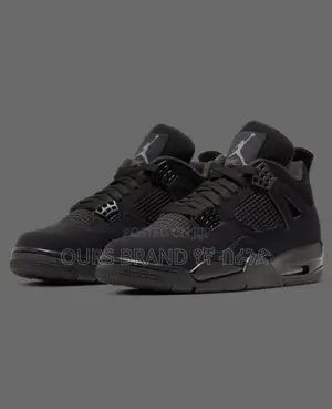 Photo - Air Jordan 4 Retro Black Cat High Master Quality Luxury Sho