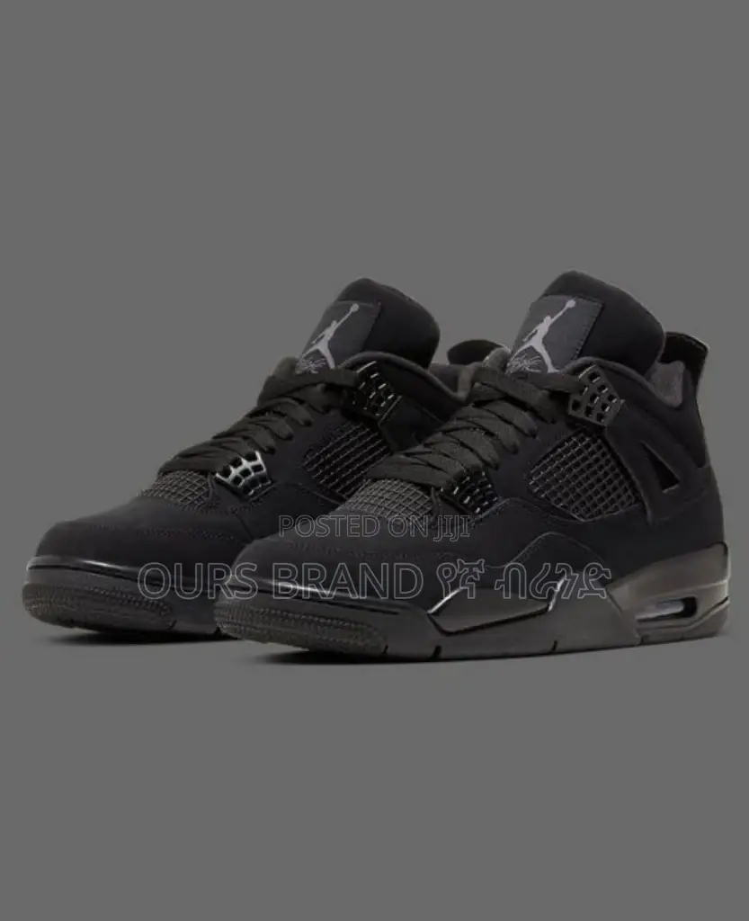 Air Jordan 4 Retro Black Cat High Master Quality Luxury Sho
