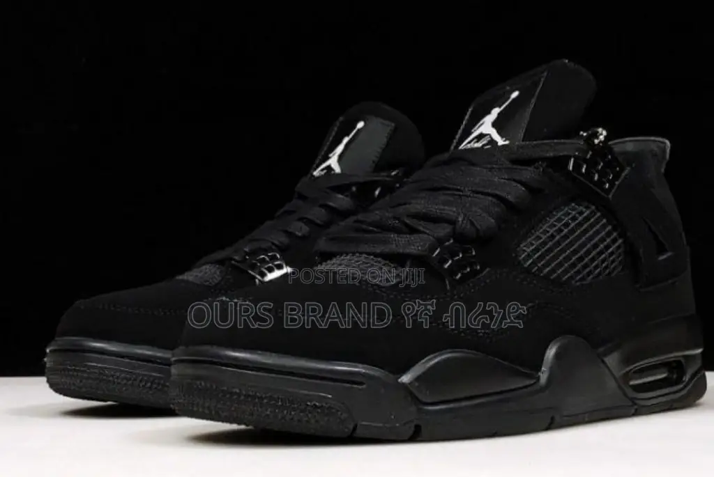 Air Jordan 4 Retro Black Cat High Master Quality Luxury Sho