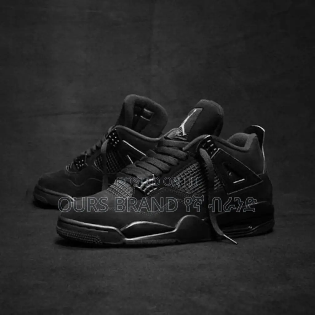 Air Jordan 4 Retro Black Cat High Master Quality Luxury Sho
