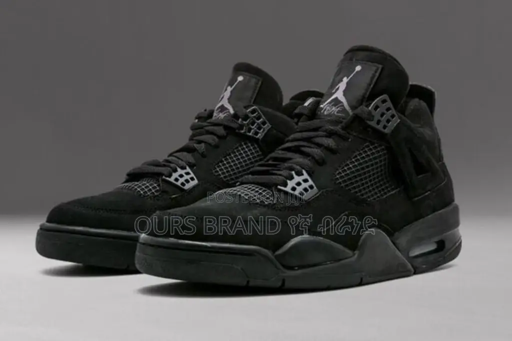 Air Jordan 4 Retro Black Cat High Master Quality Luxury Sho