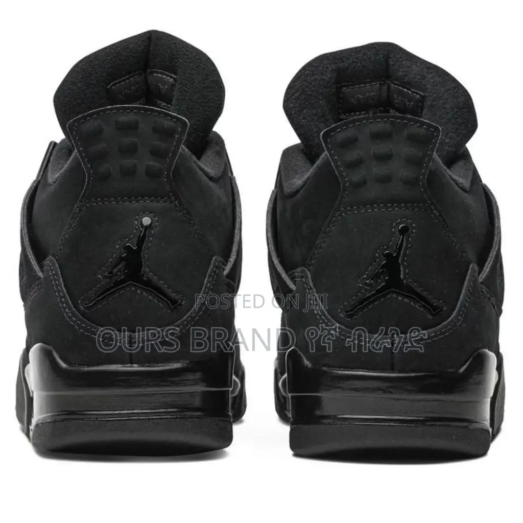 Air Jordan 4 Retro Black Cat High Master Quality Luxury Sho
