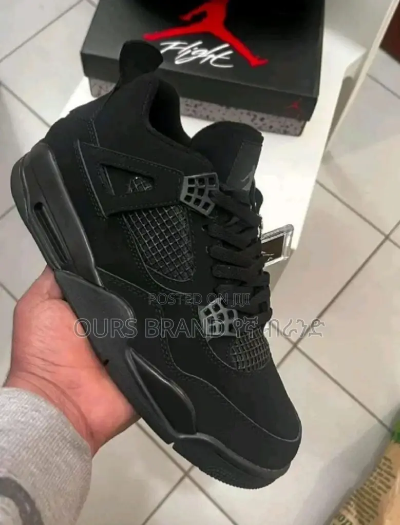 Air Jordan 4 Retro Black Cat High Master Quality Luxury Sho