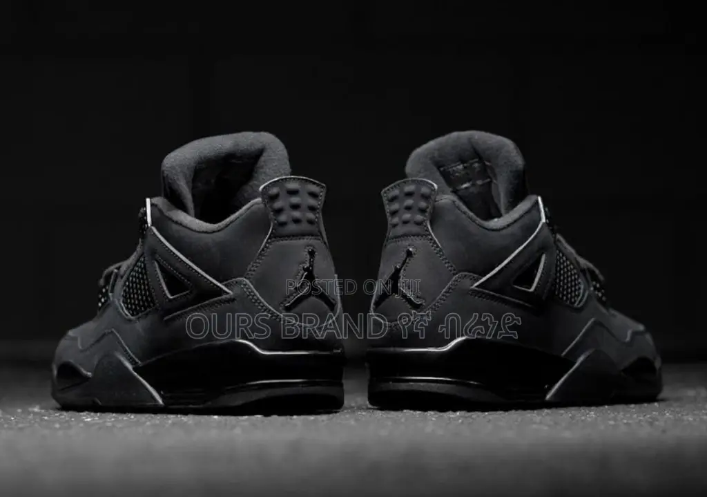 Air Jordan 4 Retro Black Cat High Master Quality Luxury Sho