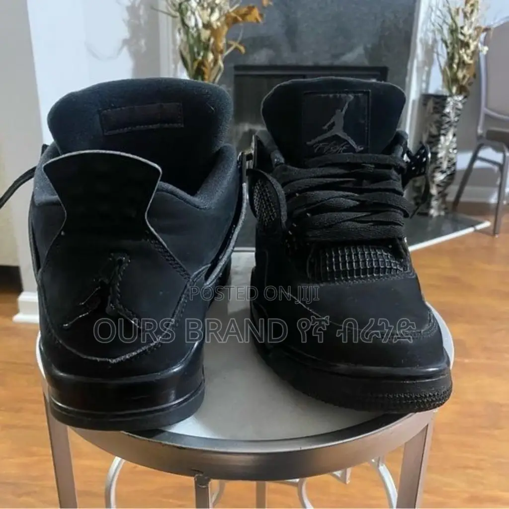 Air Jordan 4 Retro Black Cat High Master Quality Luxury Sho