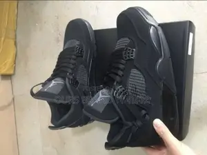 Photo - Air Jordan 4 Retro Black Cat High Master Quality Luxury Sho