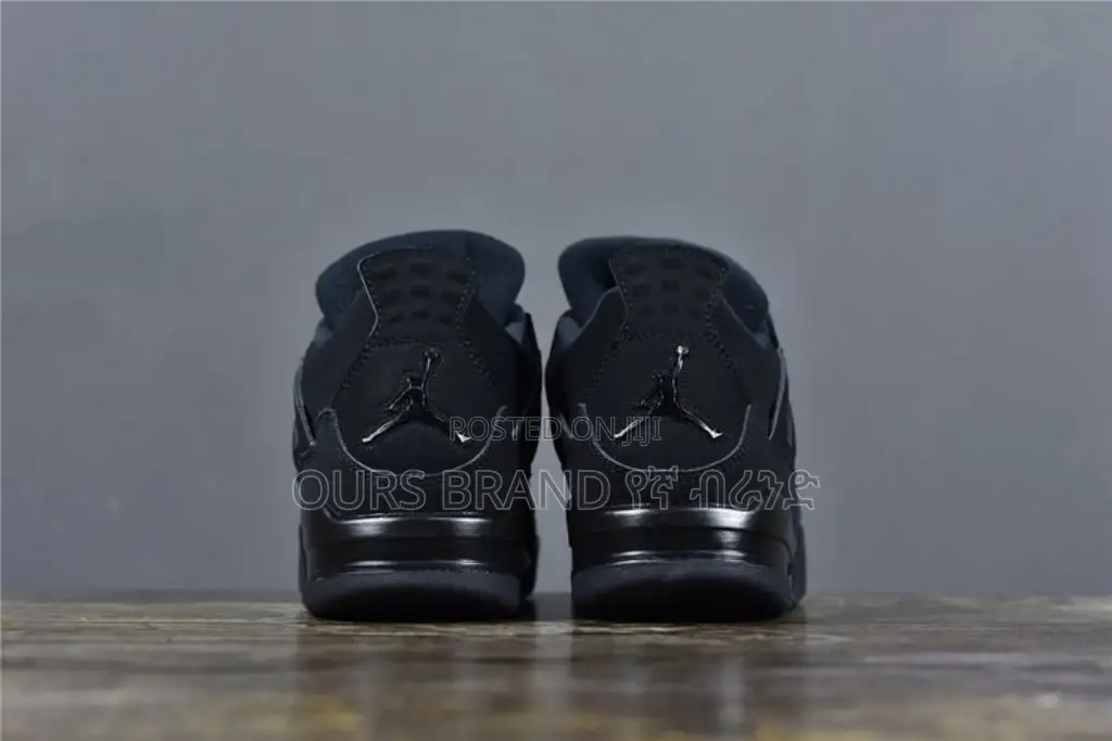 Air Jordan 4 Retro Black Cat High Master Quality Luxury Sho