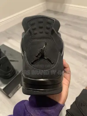 Air Jordan 4 Retro Black Cat High Master Quality Luxury Sho