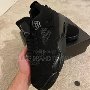 Air Jordan 4 Retro Black Cat High Master Quality Luxury Sho