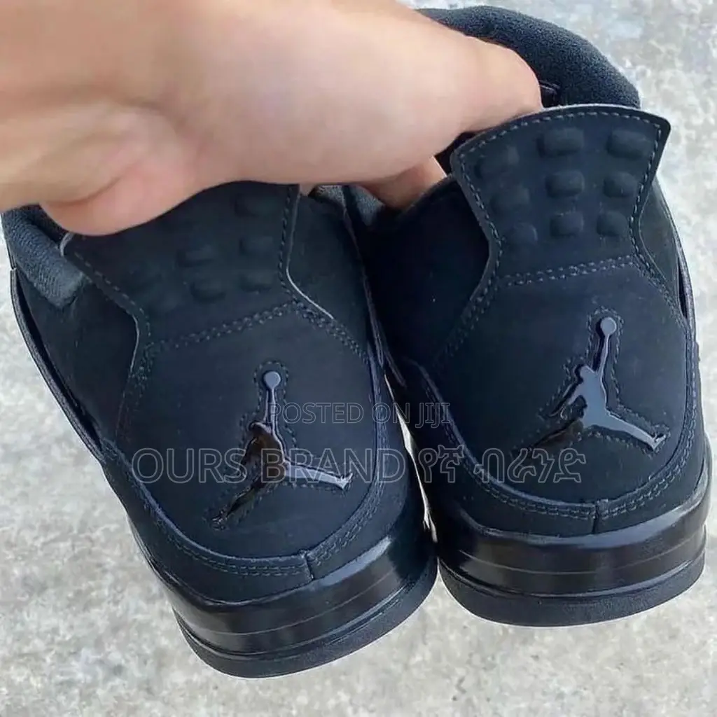 Air Jordan 4 Retro Black Cat High Master Quality Luxury Sho