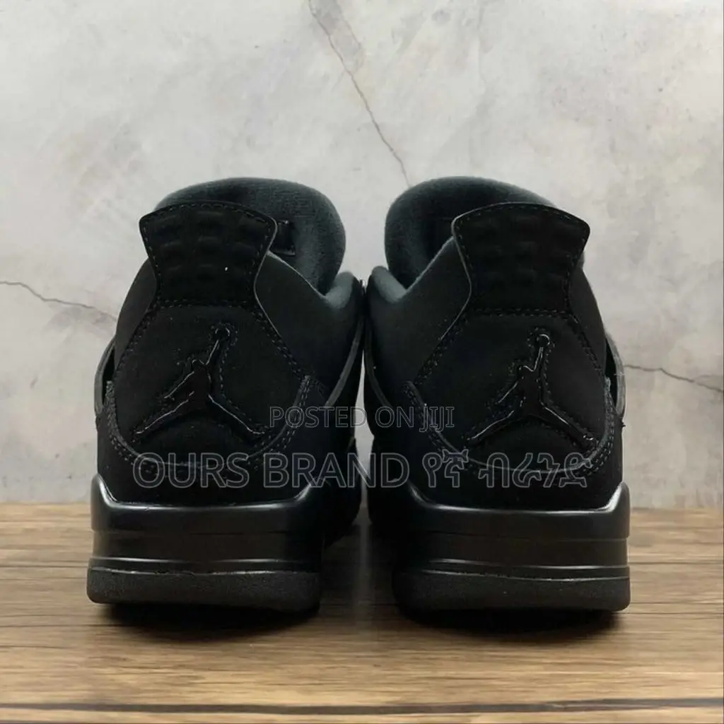Air Jordan 4 Retro Black Cat High Master Quality Luxury Sho