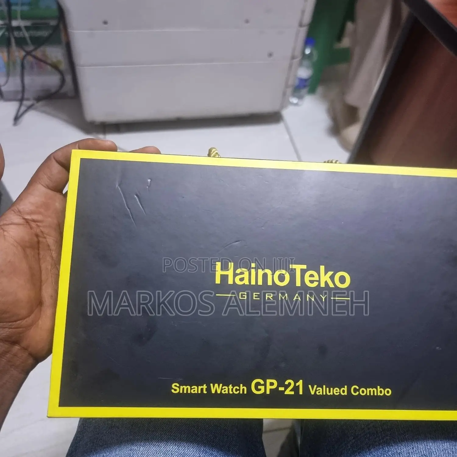 Hanno Tanko Smart Watch Includs Eyaglasses
