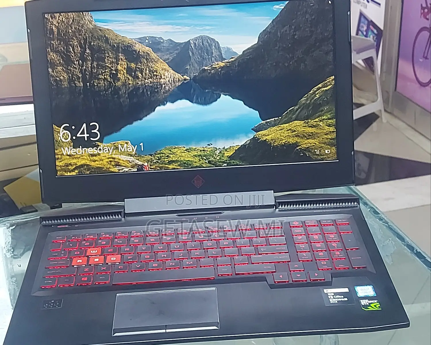 New Laptop HP Omen X 16GB Intel Core i7 SSD 512GB