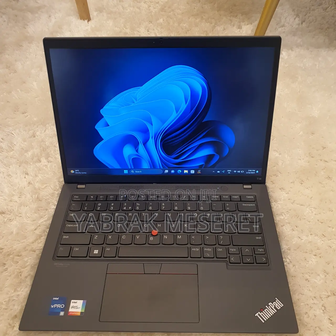 New Laptop Lenovo ThinkPad T14 16GB Intel Core I5 SSD 512GB