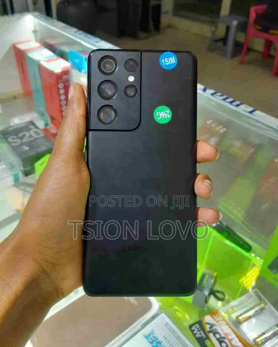 New Samsung Galaxy S21 Ultra 5G 256 GB Black