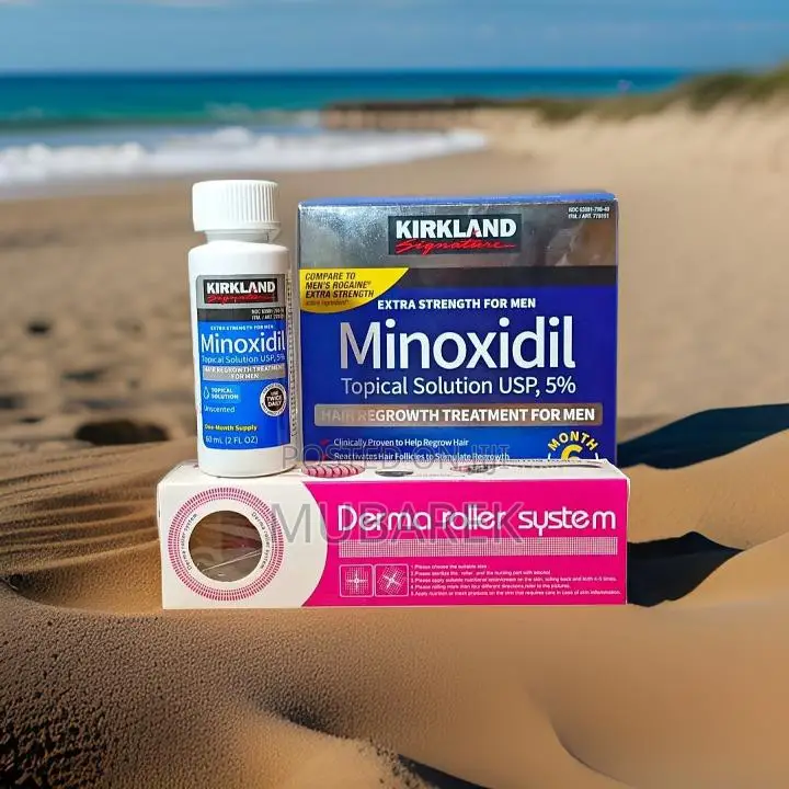 Minoxidil With Derma Roller: Say Farewell to Hair Loss Woes.