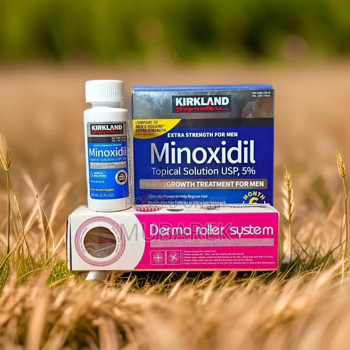 Minoxidil With Derma Roller: Experience Hair Transformation.