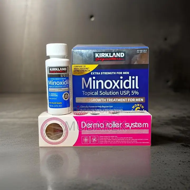 Minoxidil With Derma Roller: Experience Hair Transformation.