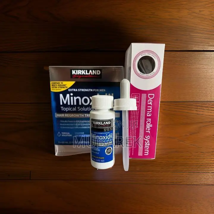 Minoxidil With Derma Roller: Regrow Hair Naturally