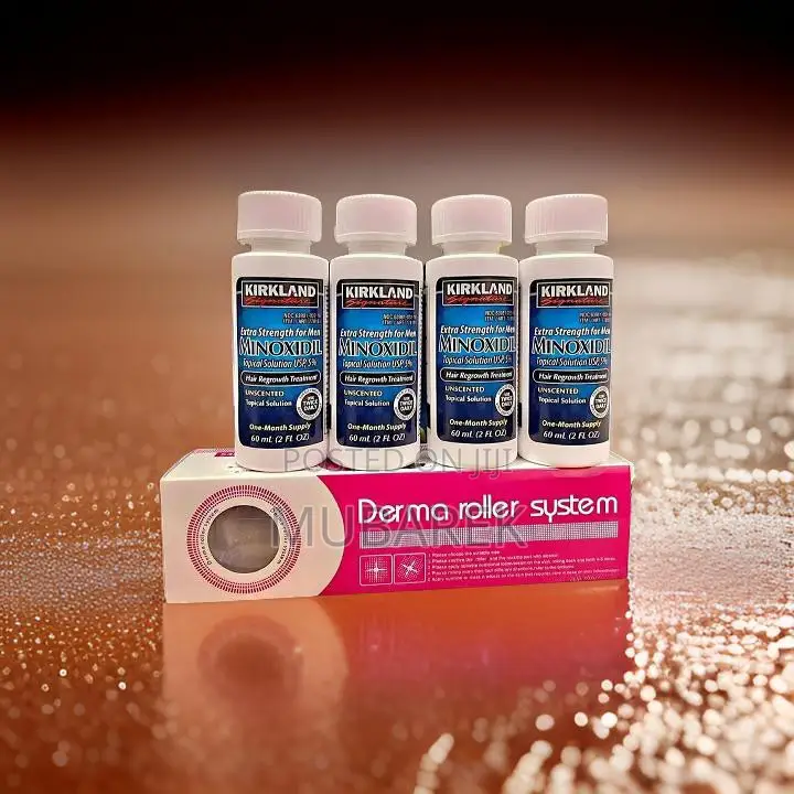 Minoxidil With Derma Roller: Say Goodbye to Thinning Locks.